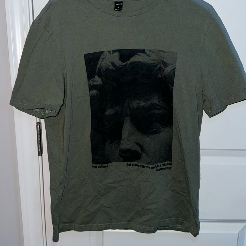 Manfinity EMRG Men Cotton Slogan & Figure Graphic Tee